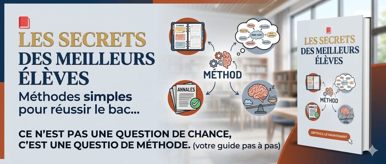 📘 LES SECRETS DES MEILLEURS ÉLÈVES + GUIDE D'ACCOMPAGNEMENT