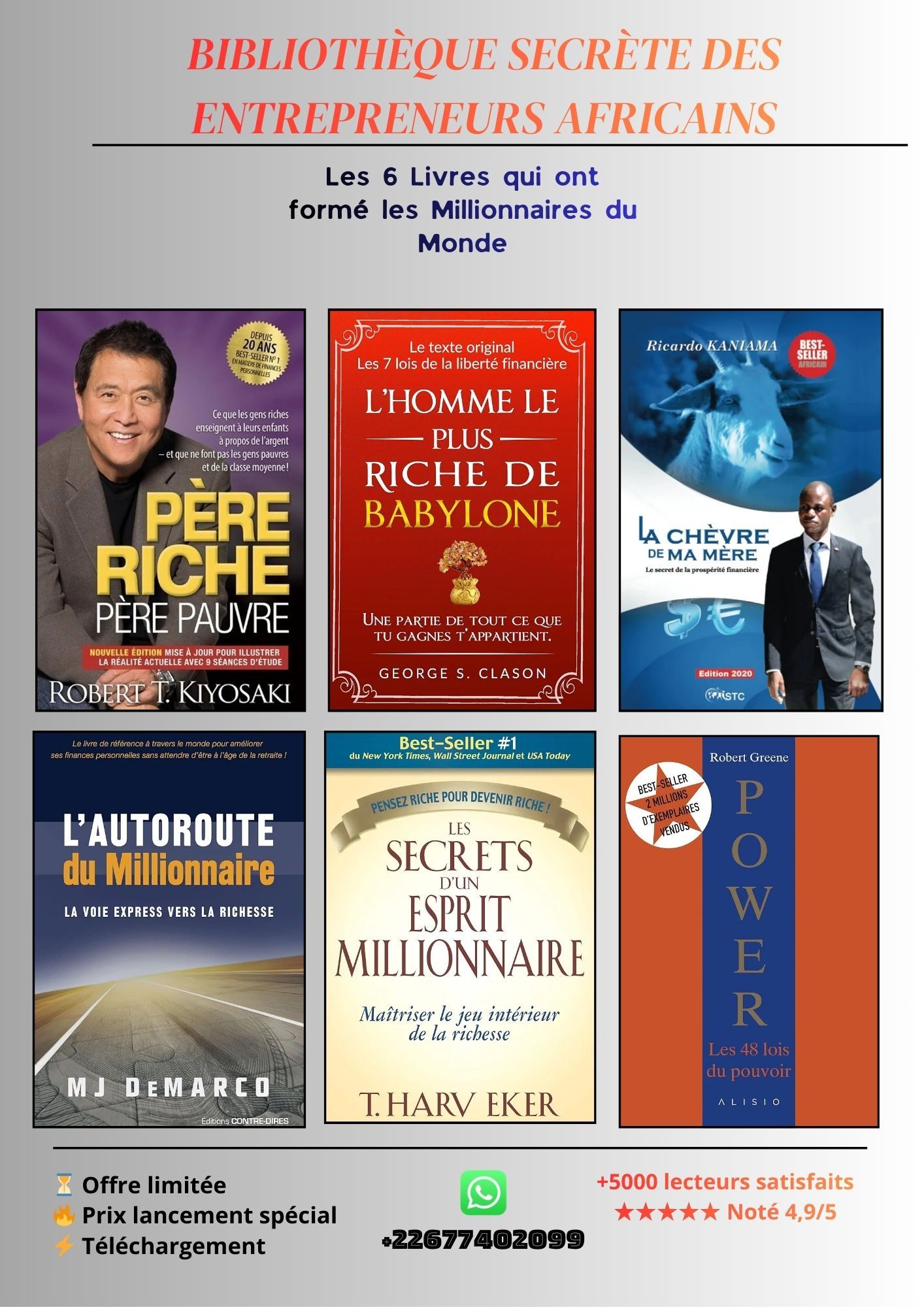 BIBLIOTHÈQUE SECRÈTE DES ENTREPRENEURS AFRICAINS
