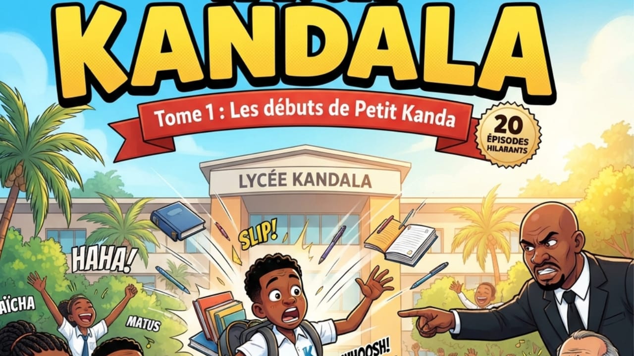 Le Lycée Kandala | Tome 1 : Les débuts de Petit Kanda (BD humoristique numérique)