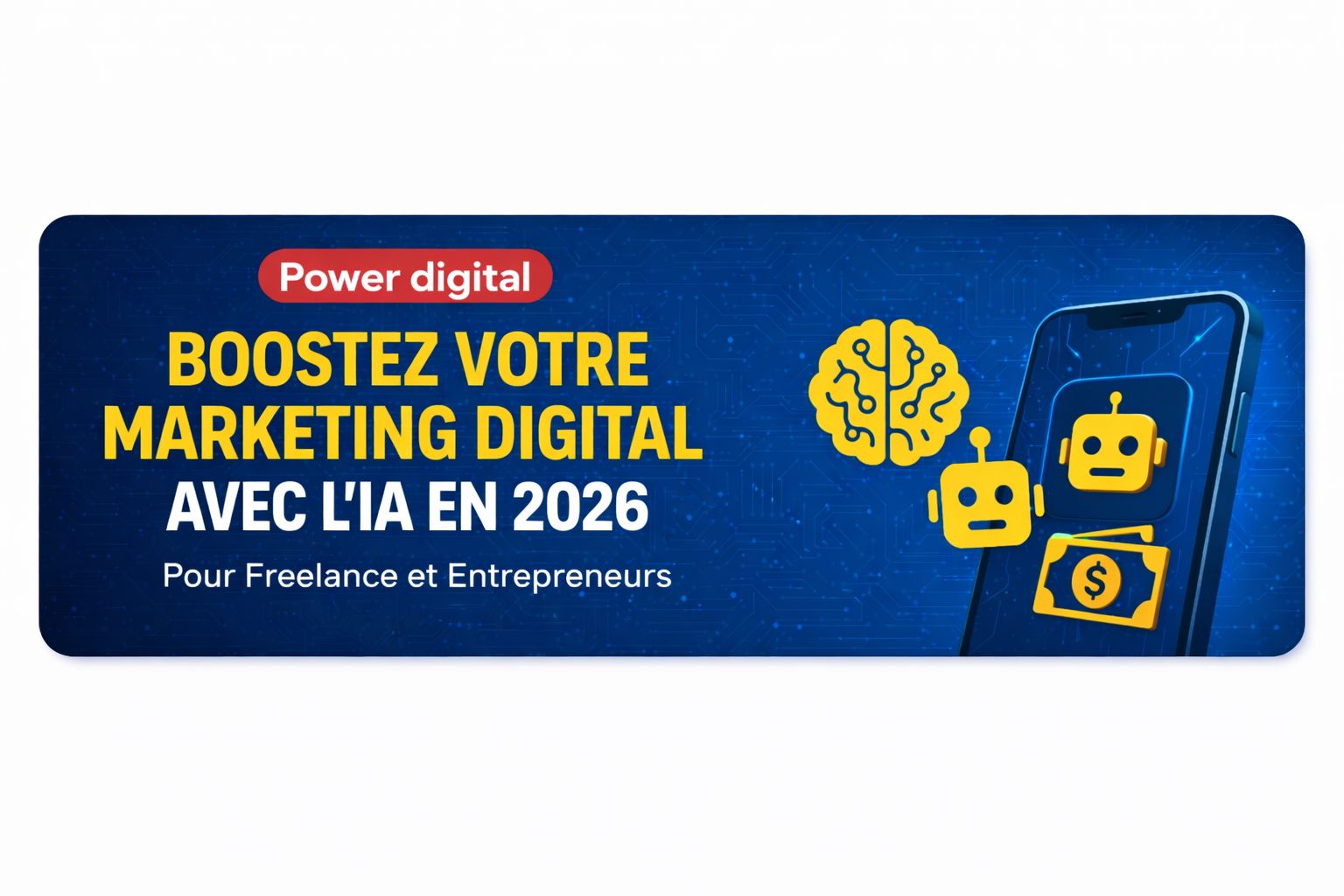 Marketing digital avec l'IA en 2026
