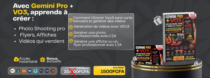 CRÉATION DES VIDEOS PROFESSIONNELLES AVEC L'IA(même sans expérience).