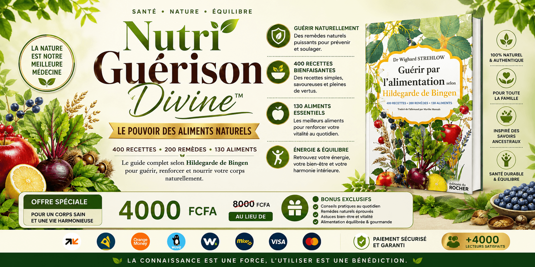 NutriGuérison Divine™ – Le Pouvoir des Aliments Naturels  Catégorie