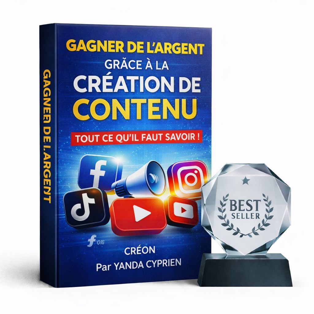Le Meilleur Livre pour Gagnez de l'Argent avec la Creation de Contenu