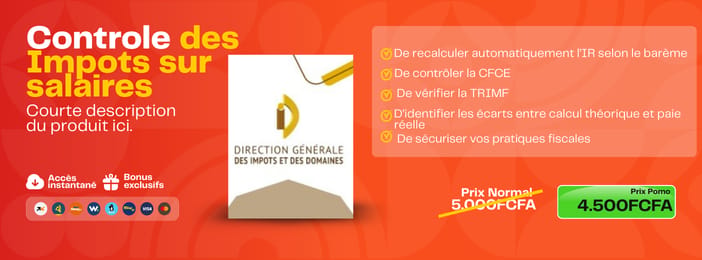 Vérification des Impots sur les salaires (IR-TRIMF-CFCE)