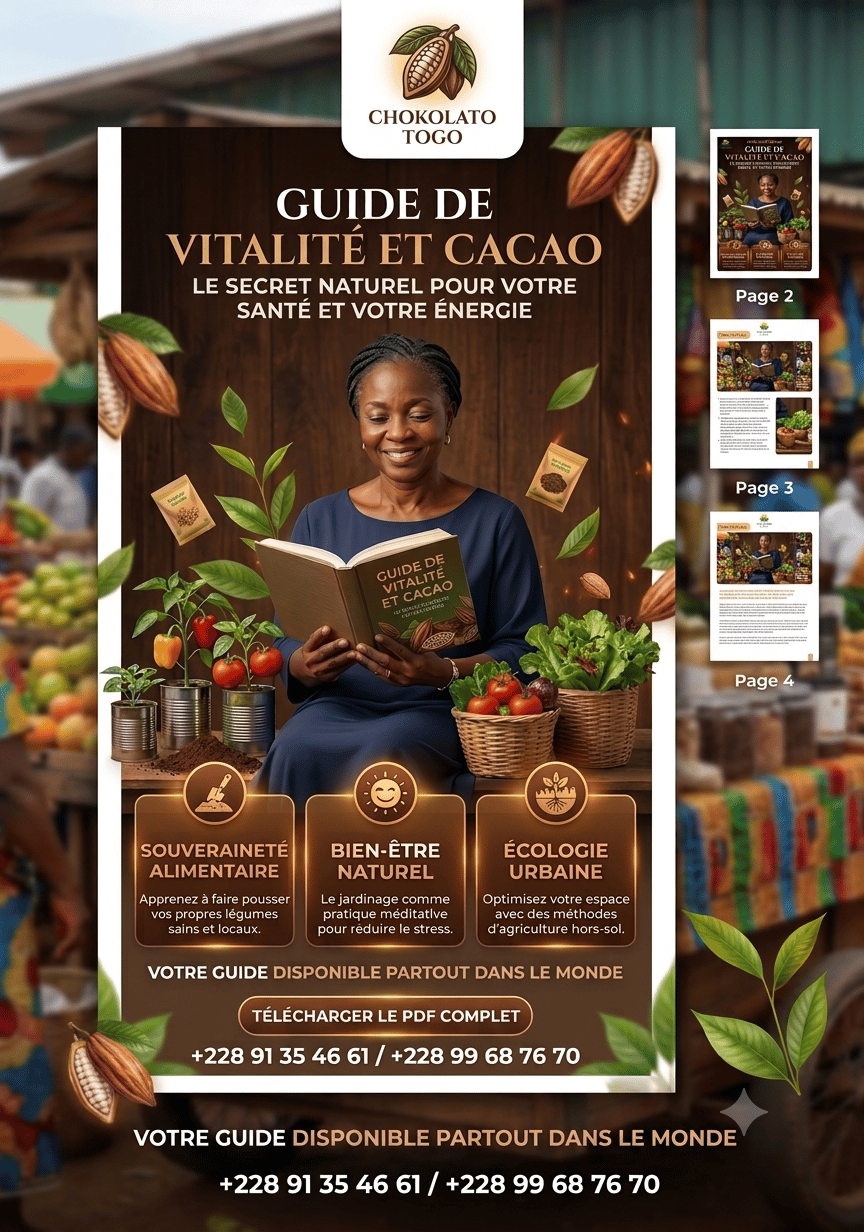 GUIDE DE VITALITÉ ET CACAO : LE SECRET NATUREL POUR VOTRE SANTÉ ET VOTRE ÉNERGIE