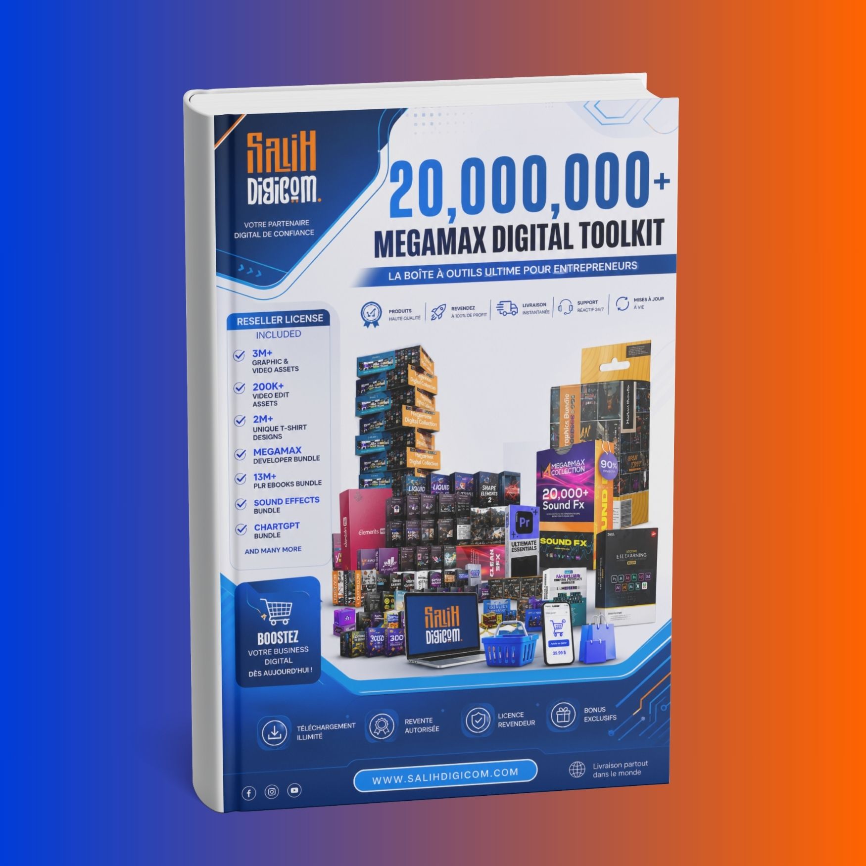 Super Pack d’Outils Digitaux (+20.000.000 assets numériques)