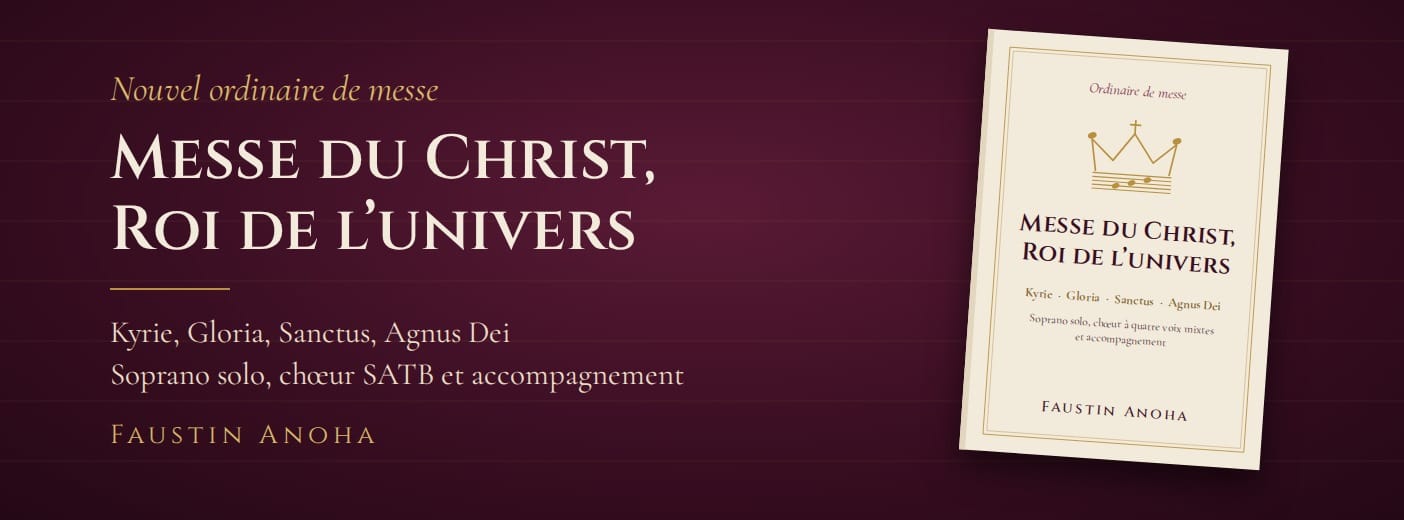 Messe du Christ, Roi de l'univers — Partition + MIDI