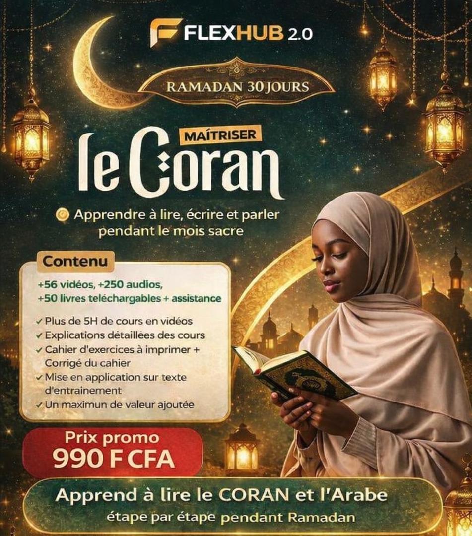 Pack Premium Débutant-Apprendre à lire le Coran pas à pas en seulement 30 jours.
