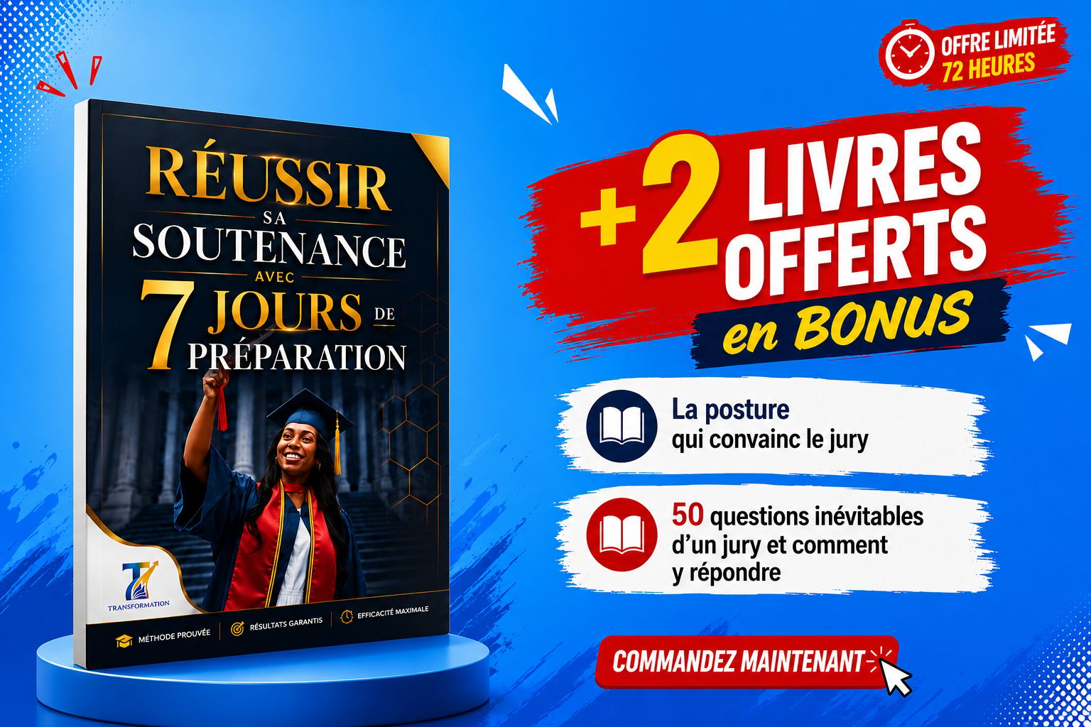 Réussir sa soutenance avec 7 jours de préparation