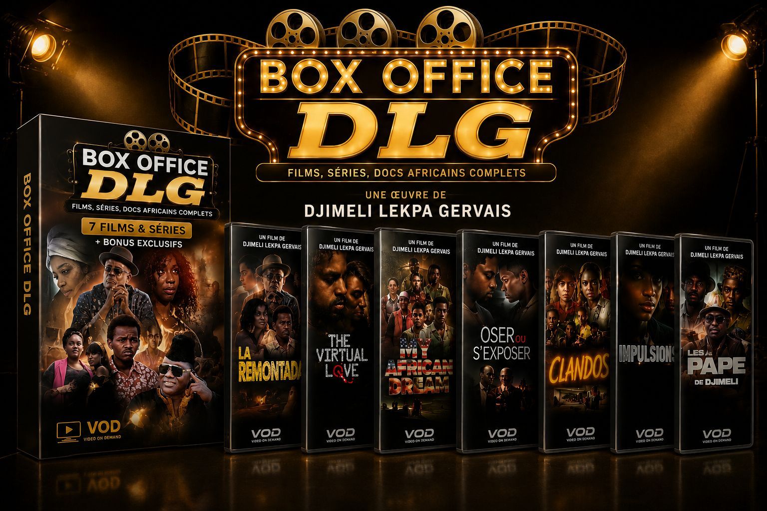 5 films, 3 séries et 2 docus primés de Djimeli Lekpa – DESORMAIS SUR numiaa.ca