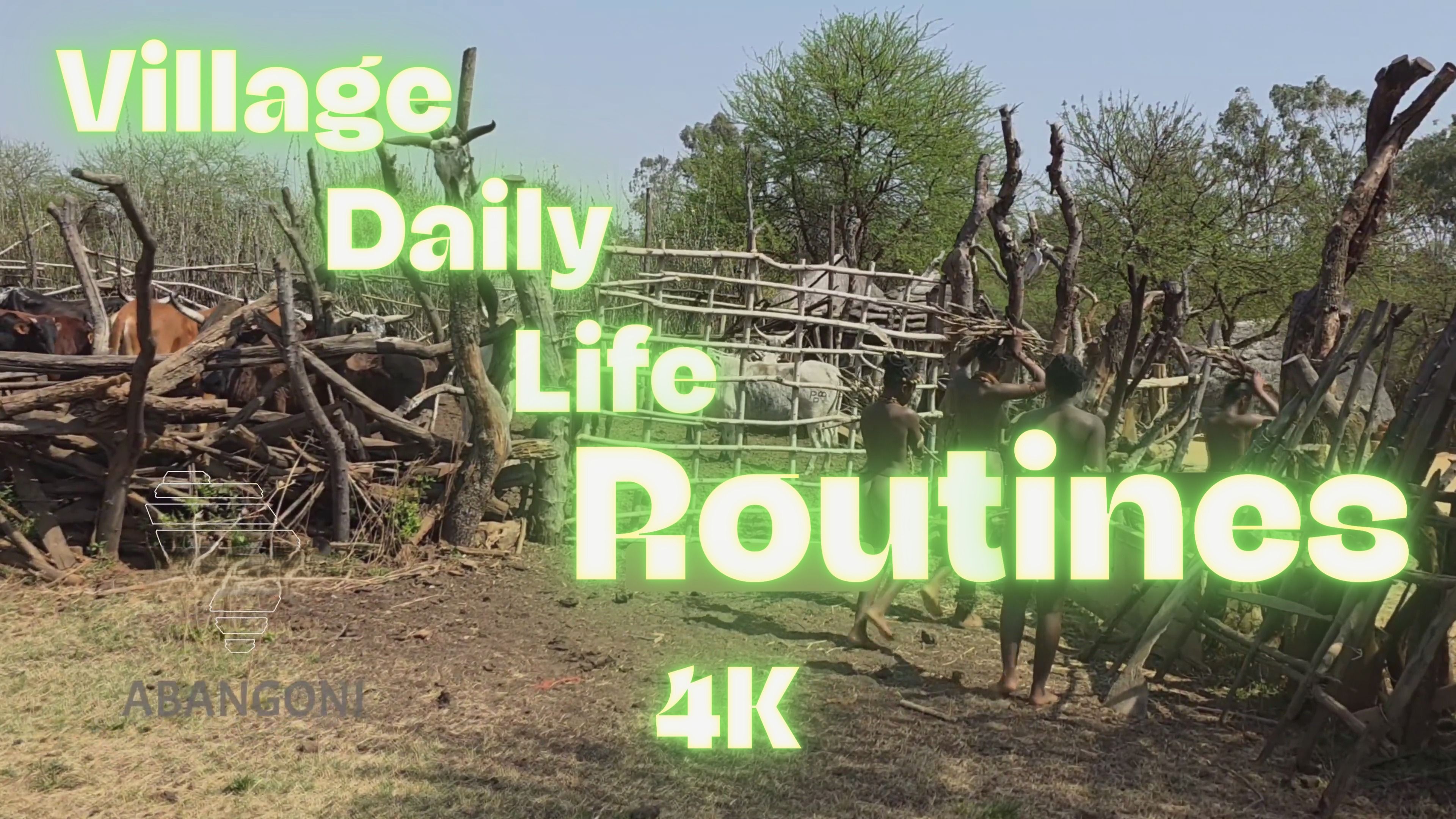 Village Daily Life Routines