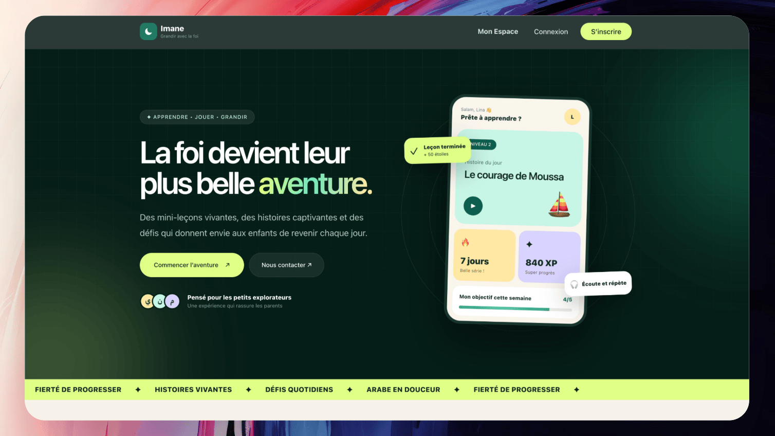 Imane — L’application islamique pour enfants ☾