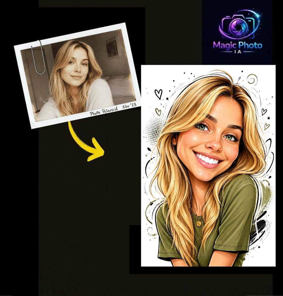 CARICATURE FEMME