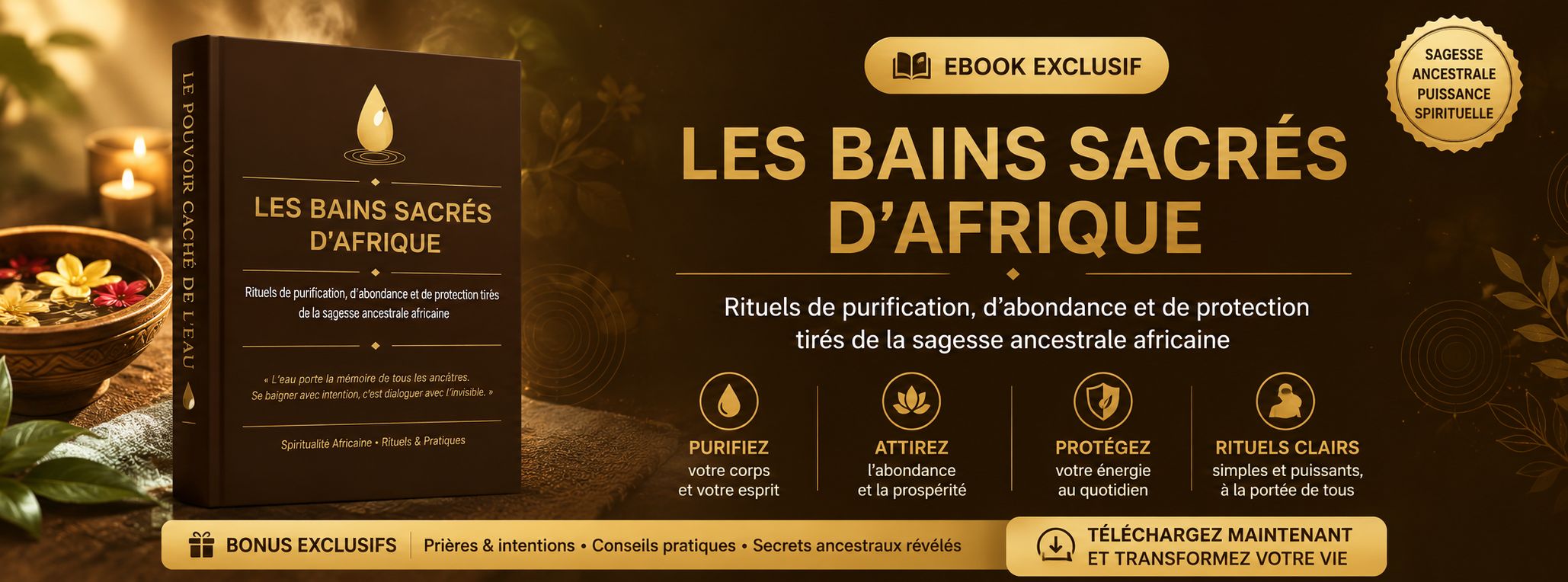 12 Bains Sacrés Pour Se Purifer, Attirer Et Se Protéger