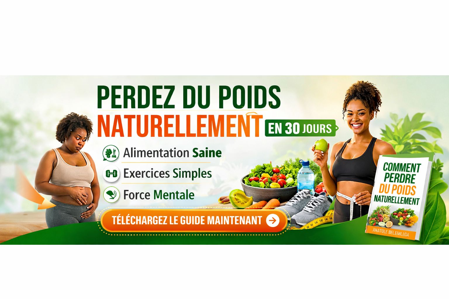 Perdre du Poids Naturellement: 30 Jours de Recettes et Astuces Efficaces