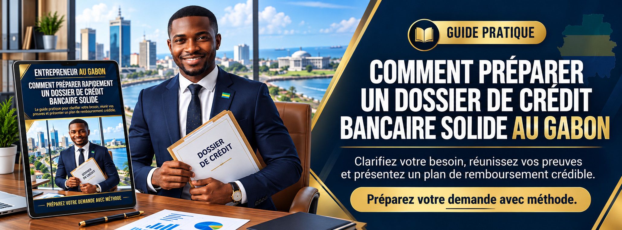 Entrepreneur au Gabon : Comment obtenir un crédit bancaire rapidement et sans rejet
