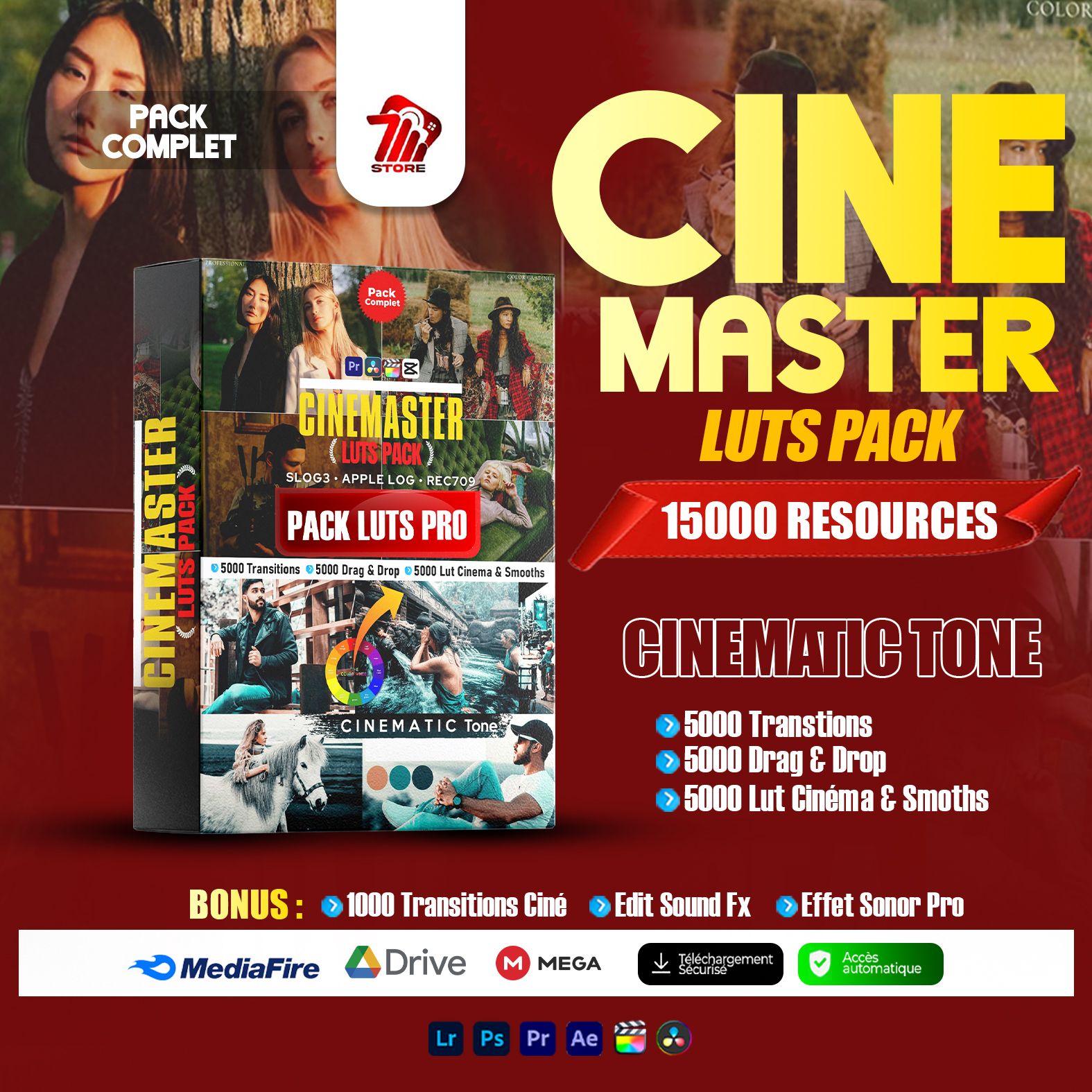 CINEMASTER PRO – Le Pack Ultime Cinématiques