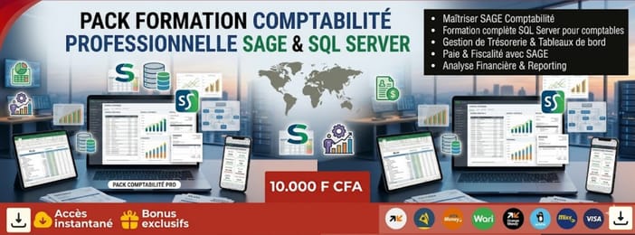 Pack Formation Comptabilité Professionnelle – SAGE & SQL Server
