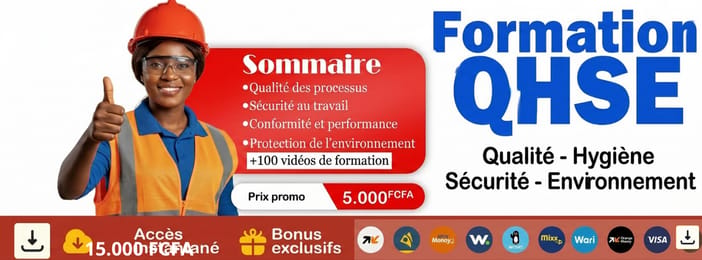 Formation Complète QHSE – Qualité, Hygiène, Sécurité et Environnement