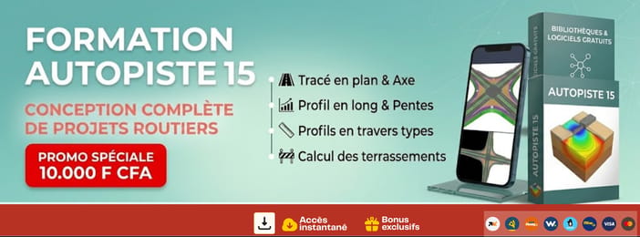 Formation Projection Routière avec Autopiste 15 – Conception Complète de Projets Routiers
