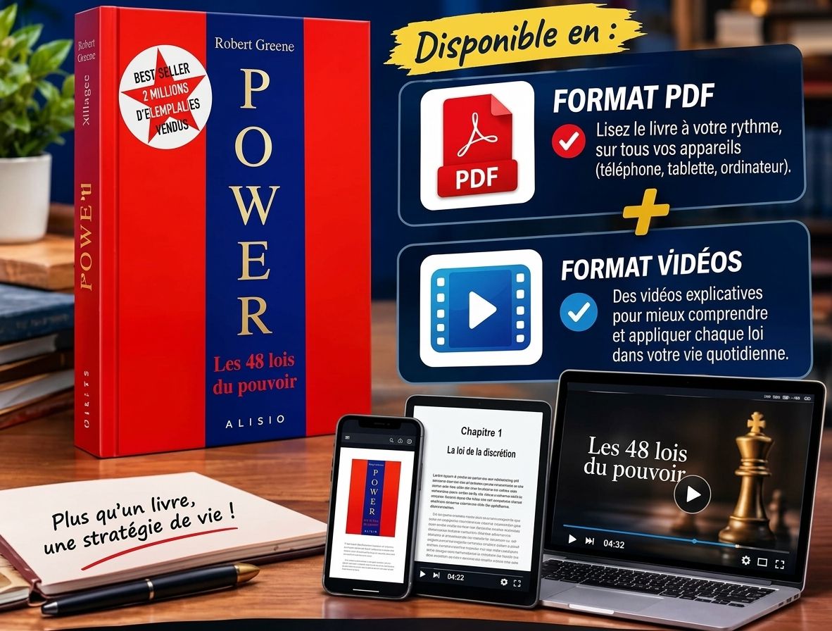 Les 48 lois du pouvoir : Maîtrisez l'art de l'influence !