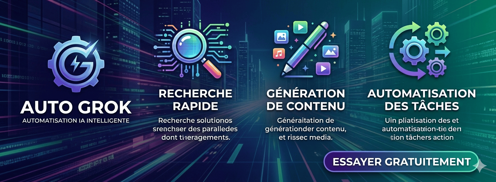Création des vidéos et image avec IA en illimité et automatique