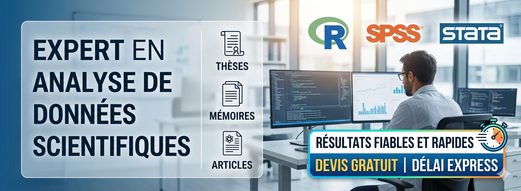 Analyse des données de recherche scientifique
