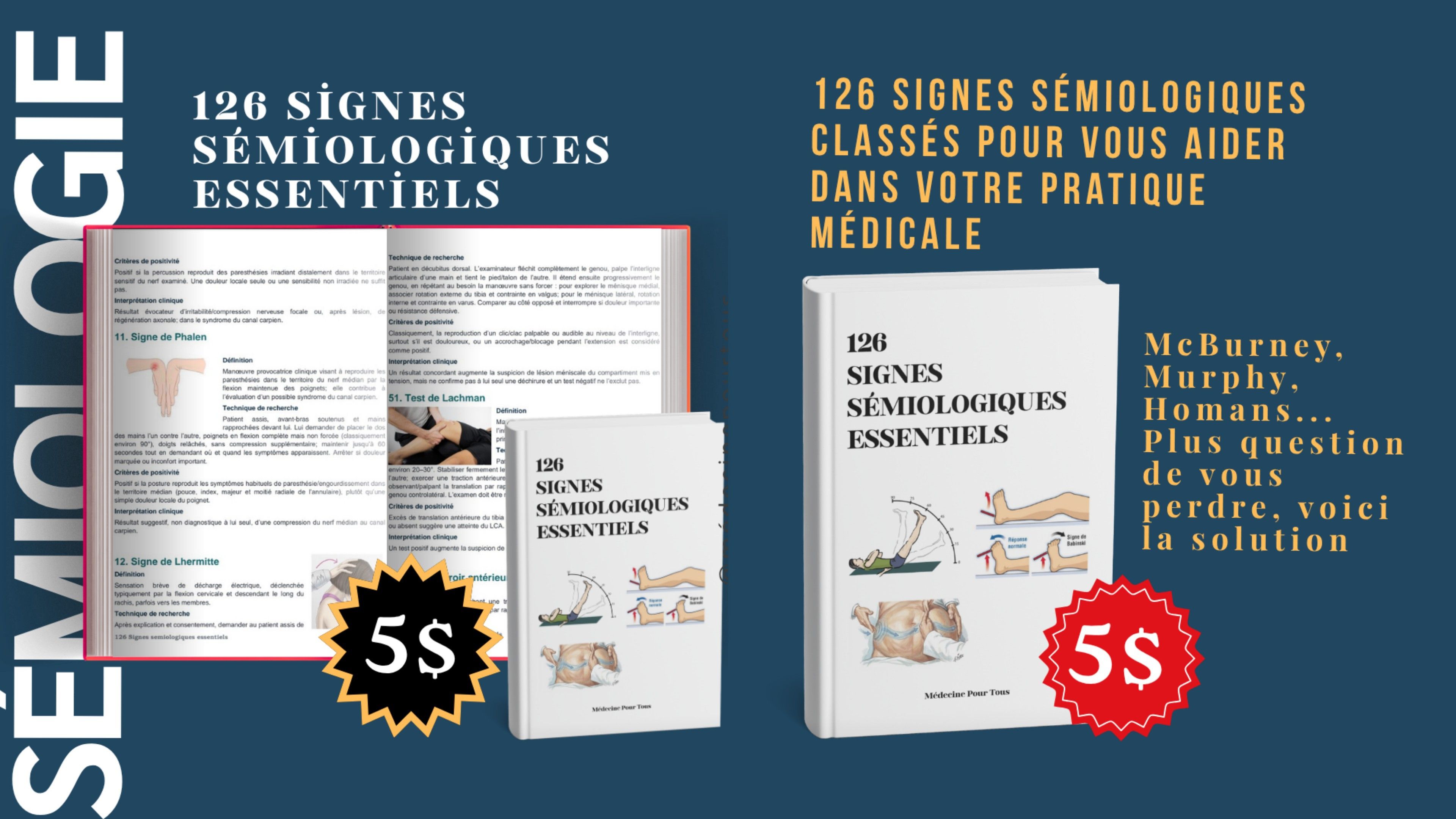 126 Signes Sémiologiques Essentiels