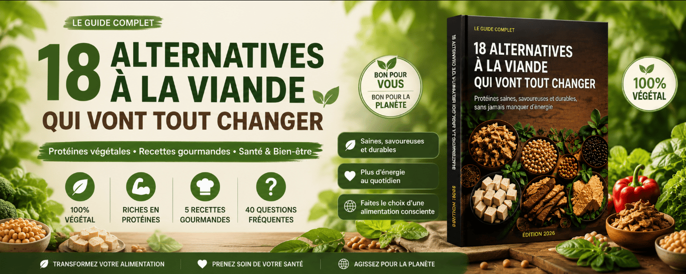 18 ALTERNATIVES À LA VIANDE QUI CHANGENT TOUT