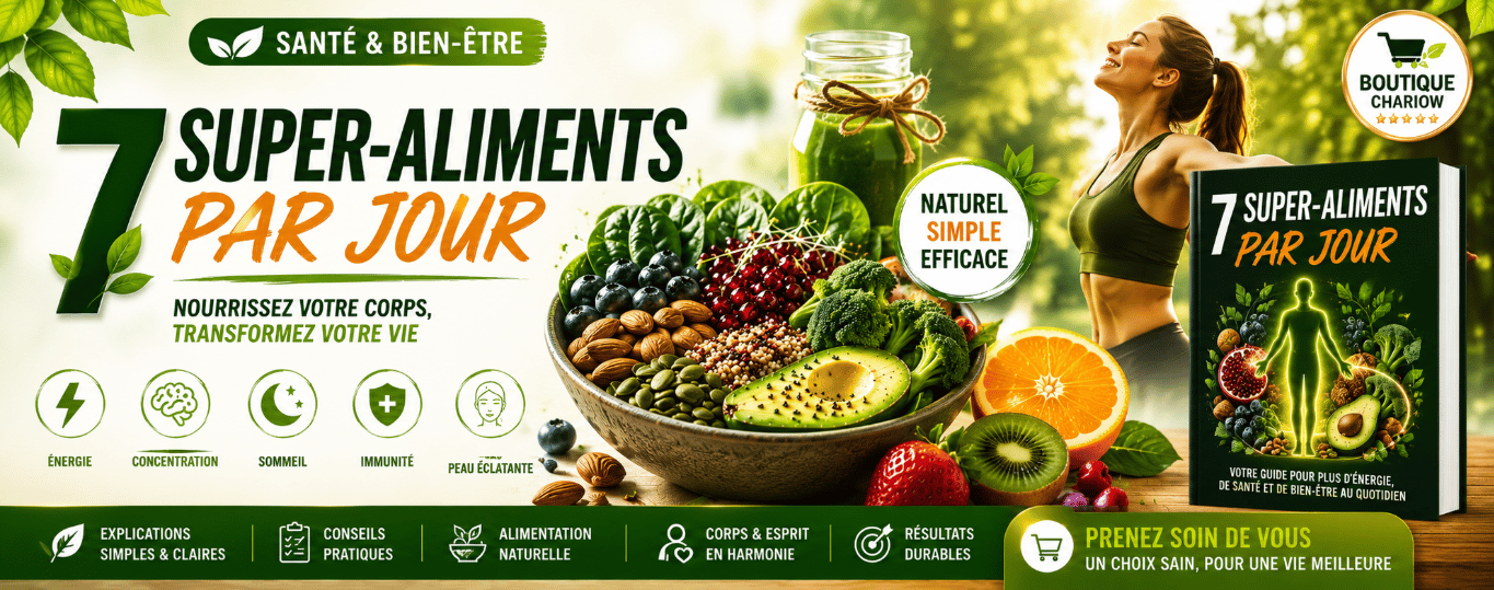 7 Super-Aliments par Jour