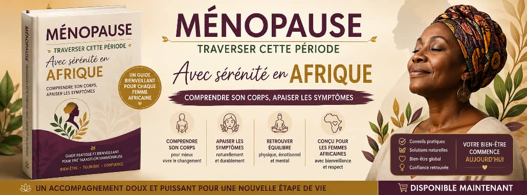 🌿 Ménopause Sereine – Le Guide Complet de la Femme Africaine