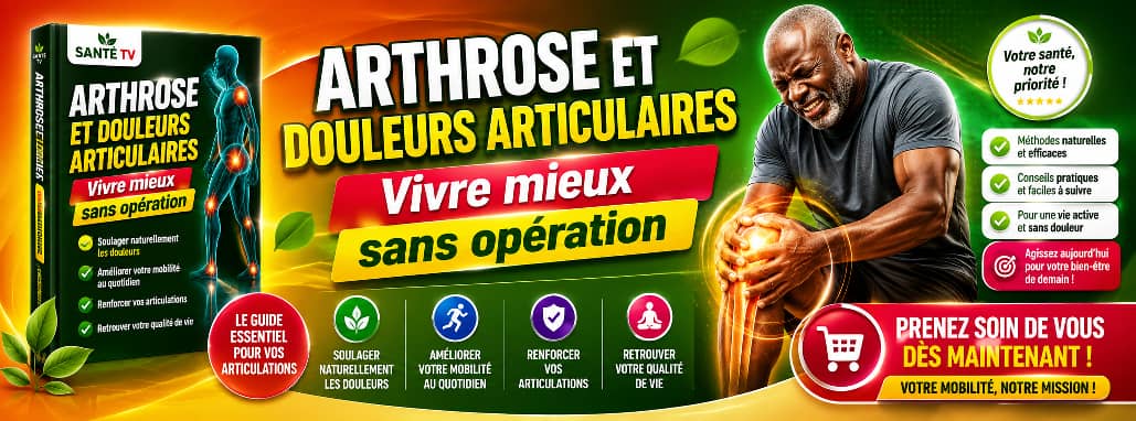 🦴 Guide Pratique de l'Arthrose et des Douleurs Articulaires – Vivre Mieux Sans Opération