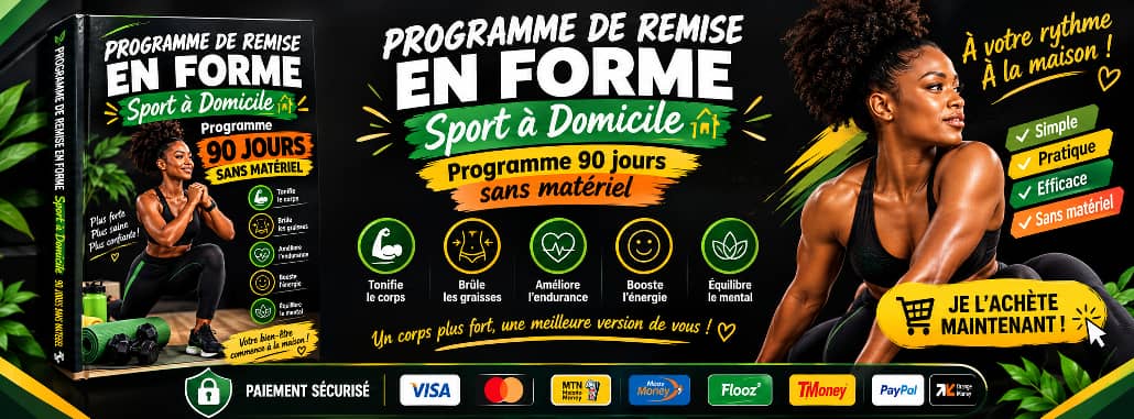 🔥 Programme Fitness 90 Jours – Sans Matériel | SANTE TV