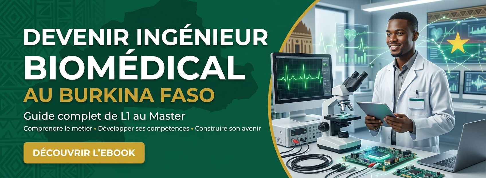 Devenir Ingénieur Biomédical au Burkina Faso : le guide complet de la Licence au Master