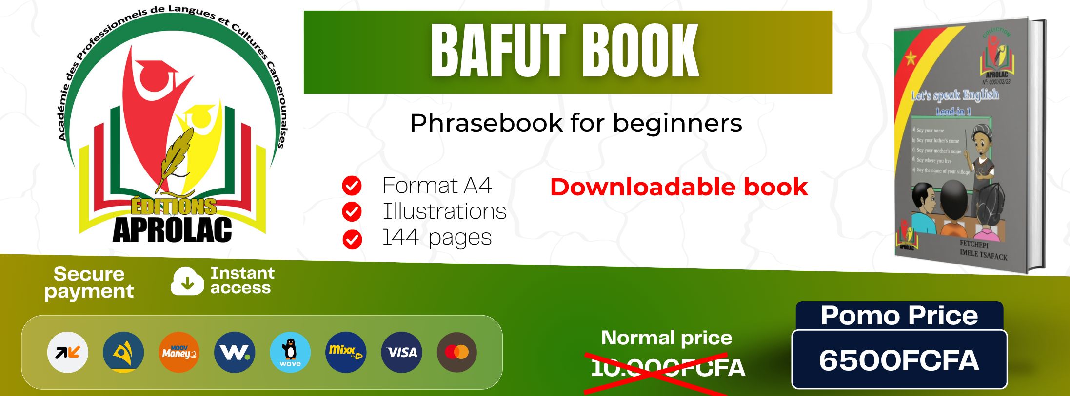 Bafut phrasebook for beginners (Initial level)