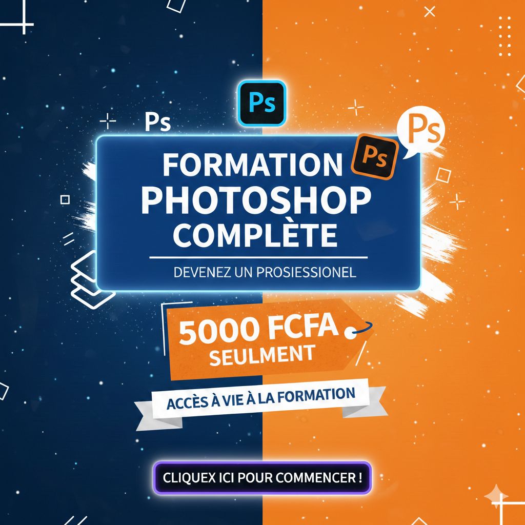 Formation complète en photos shop