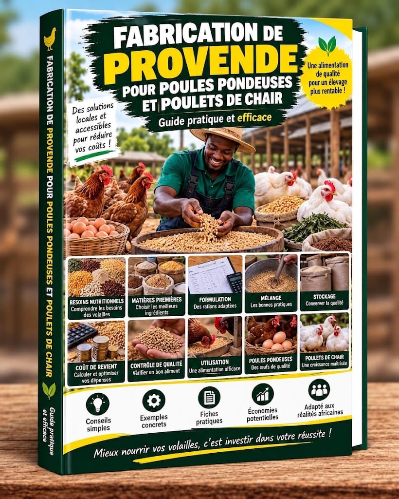 🌾 FABRICATION DE PROVENDE POUR POULES PONDEUSES ET POULETS DE CHAIR