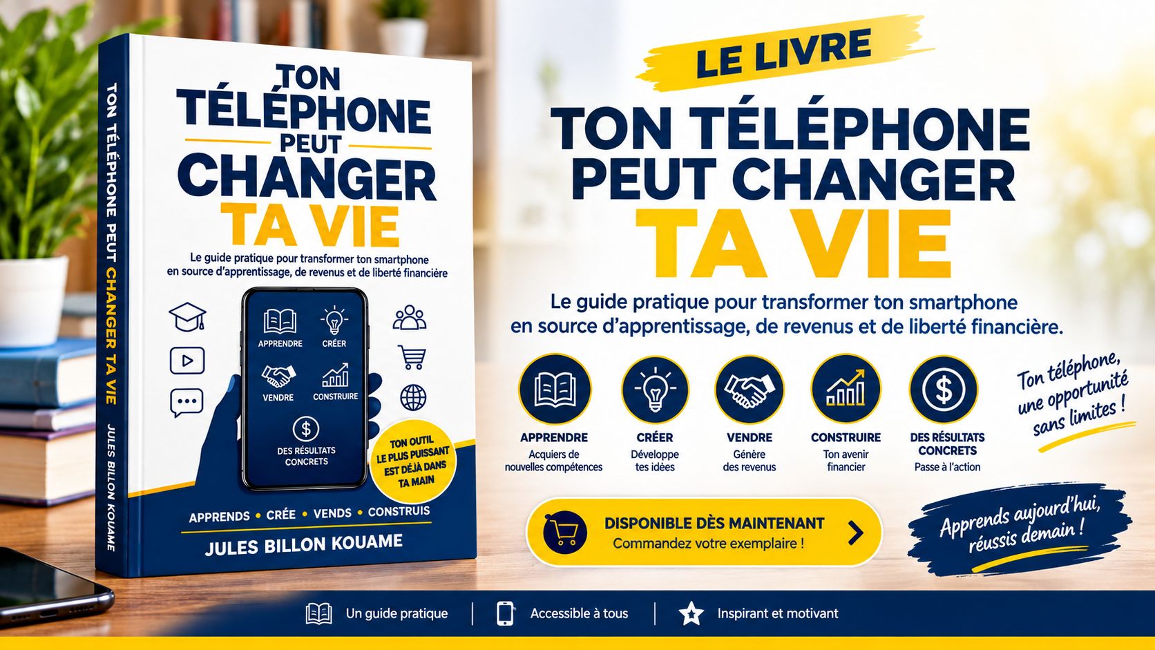 Ton téléphone peut changer ta vie | Jules Billon Kouame