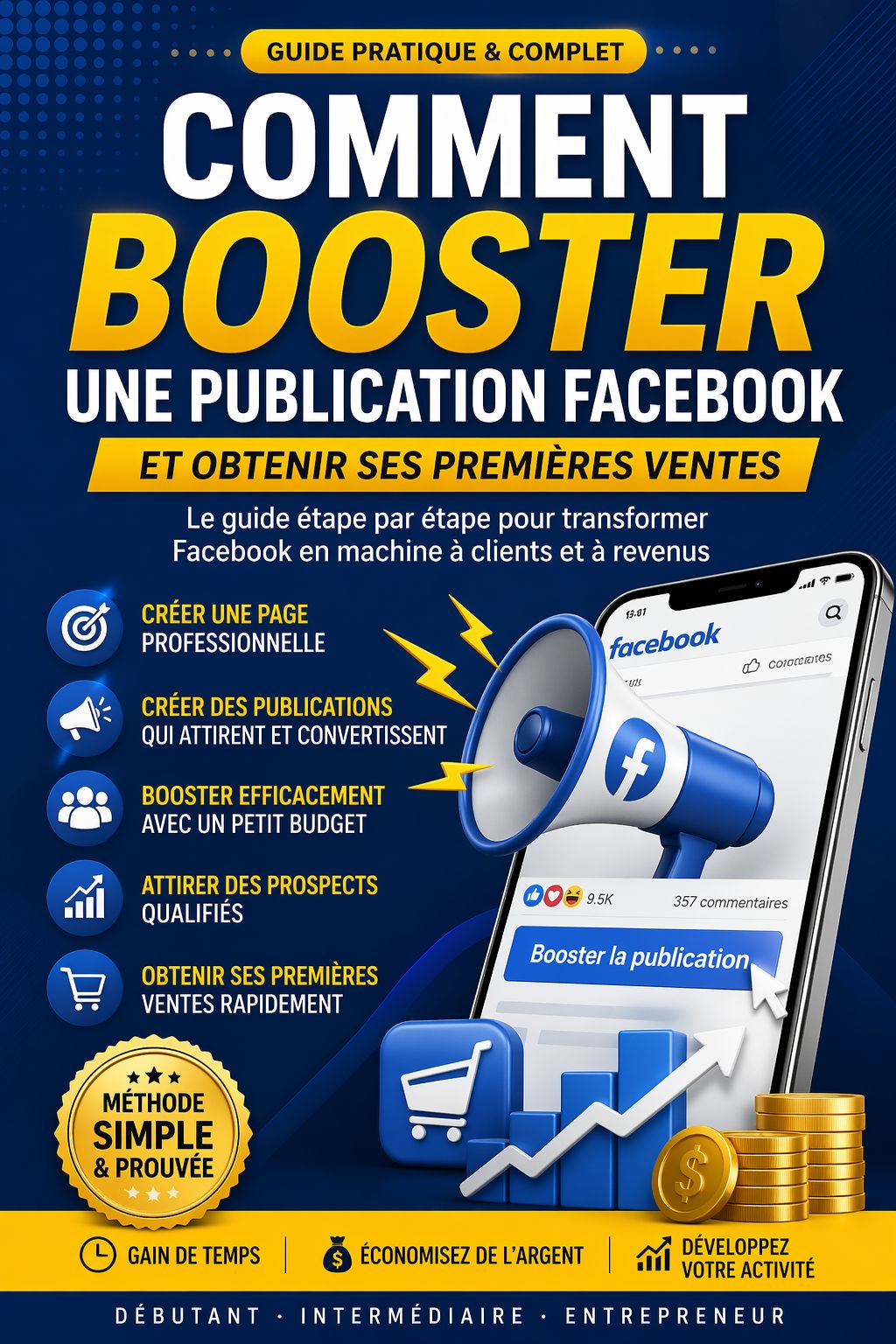 COMMENT BOOSTER UNE PUBLICATION FACEBOOK ET OBTENIR SES PREMIÈRES VENTES