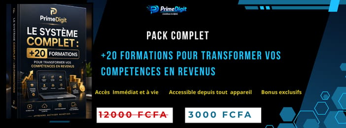 LE SYSTÈME COMPLET : +20 FORMATIONS POUR TRANSFORMER VOS COMPÉTENCES EN REVENUS