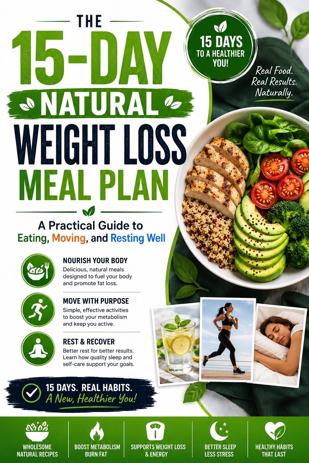 The 15-day natural weight loss meal plan