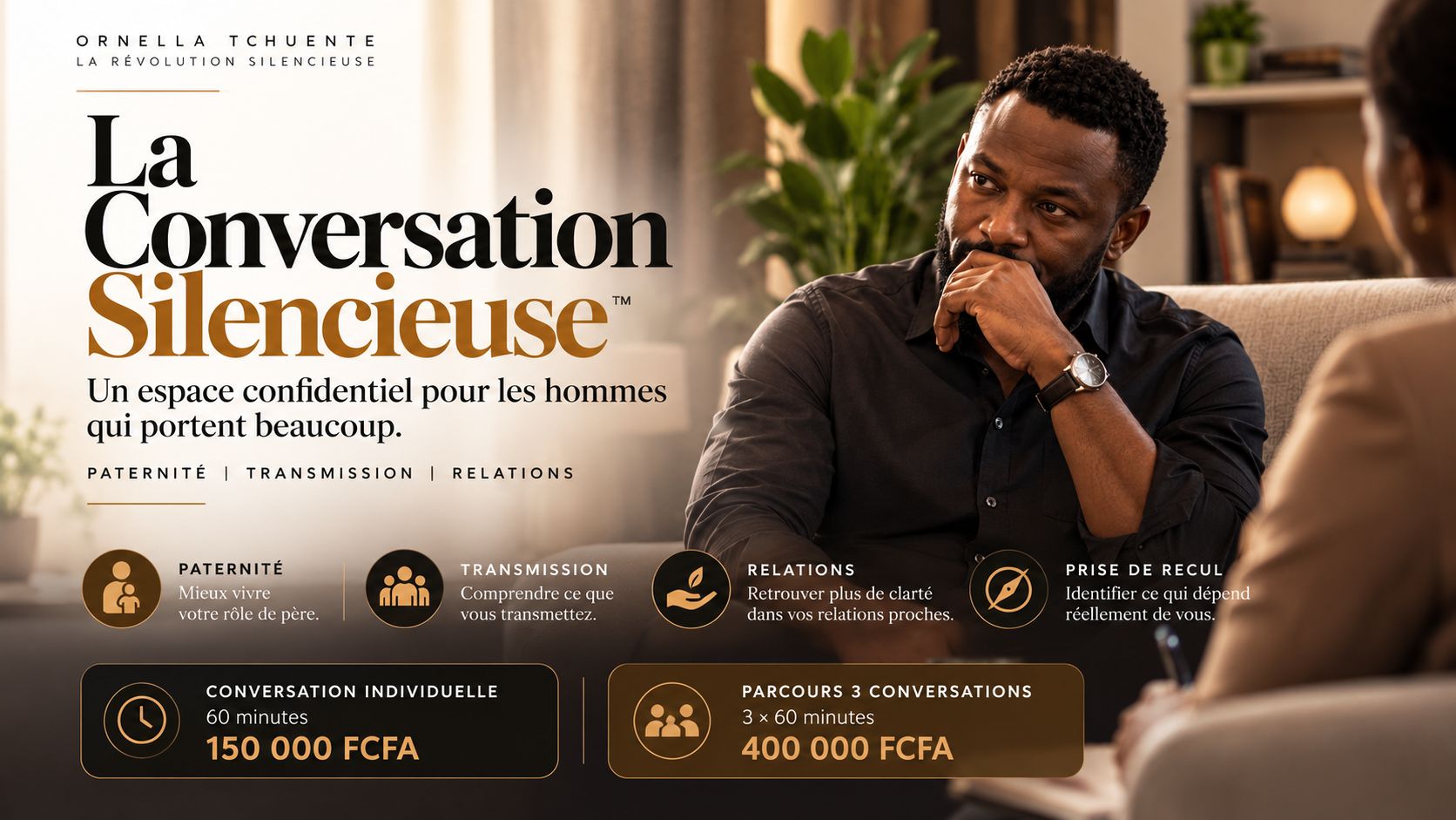 La Conversation Silencieuse - Pour Homme