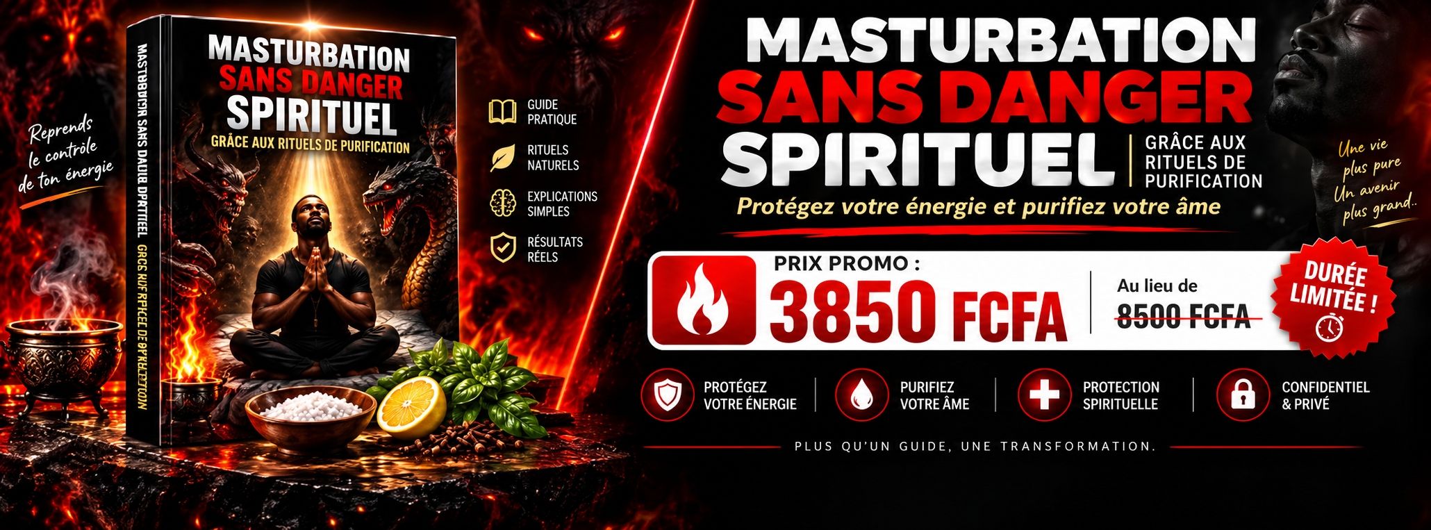 Masturbation sans Danger Spirituel grâce aux Rituels de Purification.