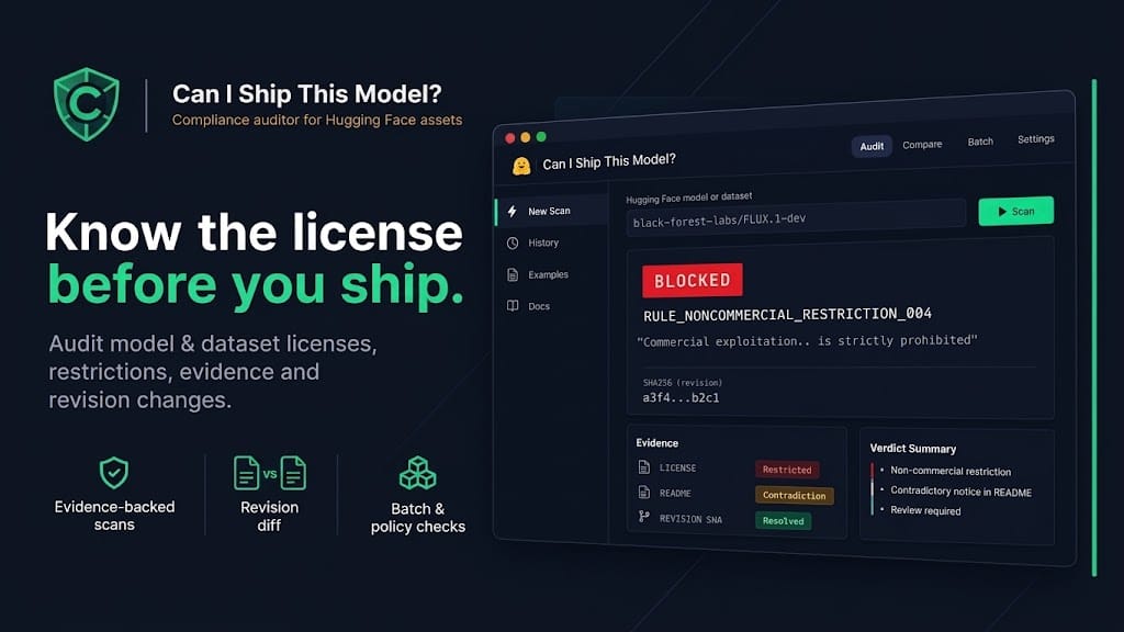 Can I Ship This Model? — Pro Edition | AI Compliance Auditor