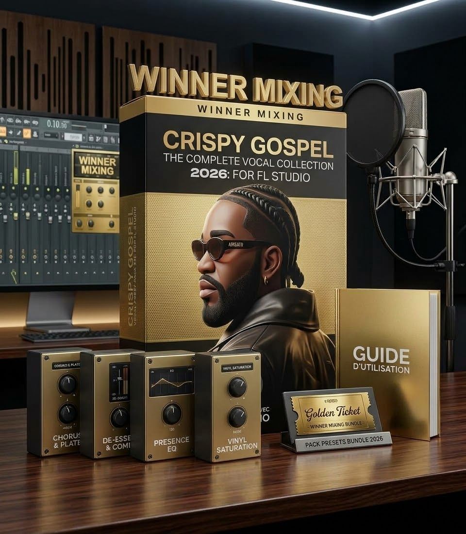 Crispy Gospel Vocal Preset Pack 2026 (FL Studio)