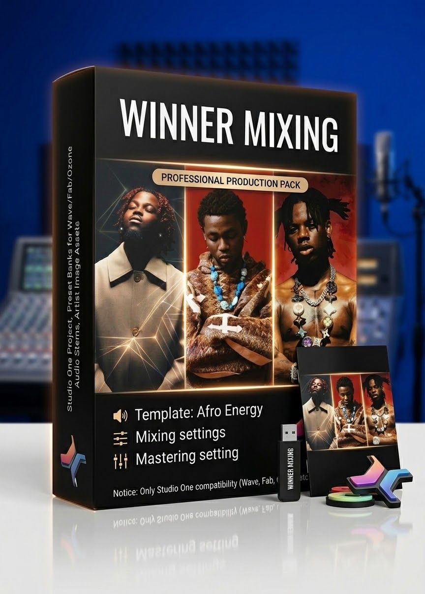 🔥 AFRO ENERGY PRO FULL TEMPLATE PACK 🔥( studio one )