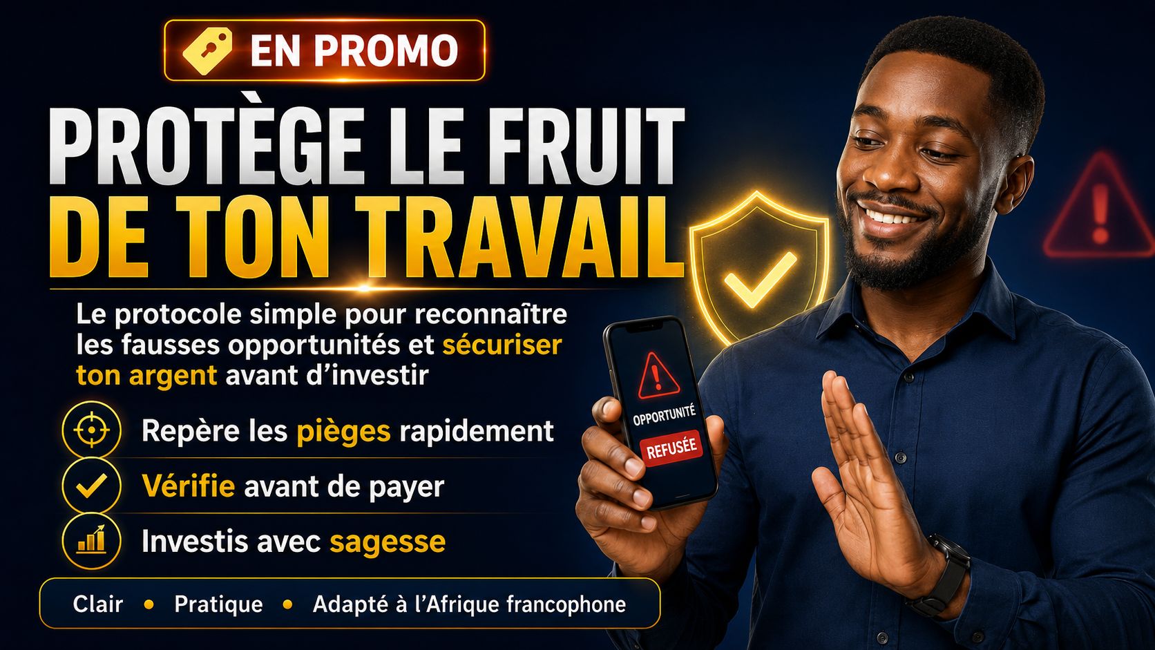 Protège Le Fruit De Ton Travail : Éviter Les Arnaques Et Sécurise Ton Argent Avant D’Investir