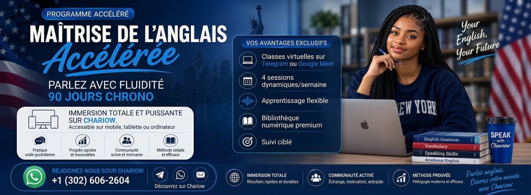 Cours particulier d’anglais