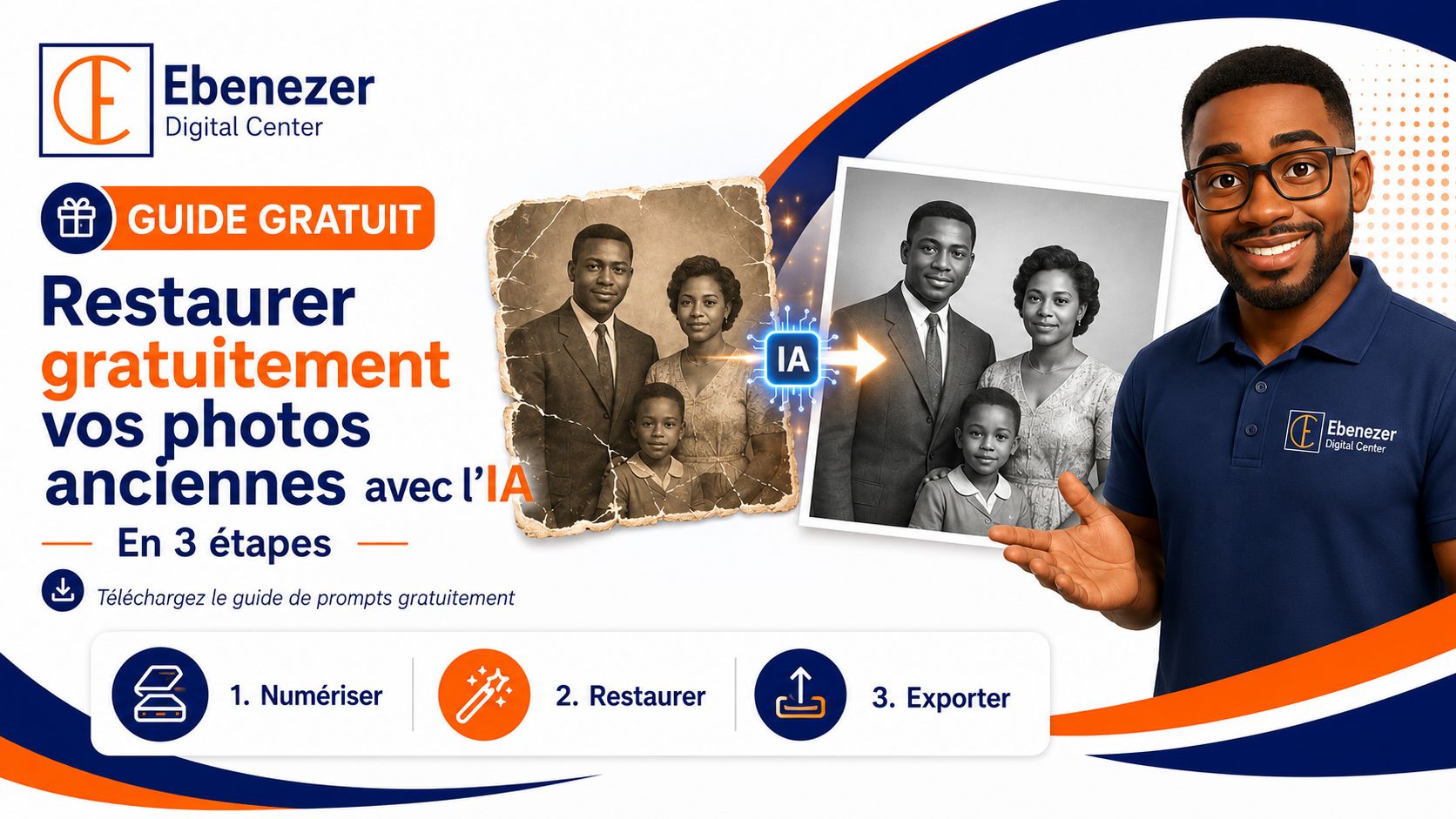 GRATUIT — Restaurer gratuitement vos photos anciennes avec l’IA