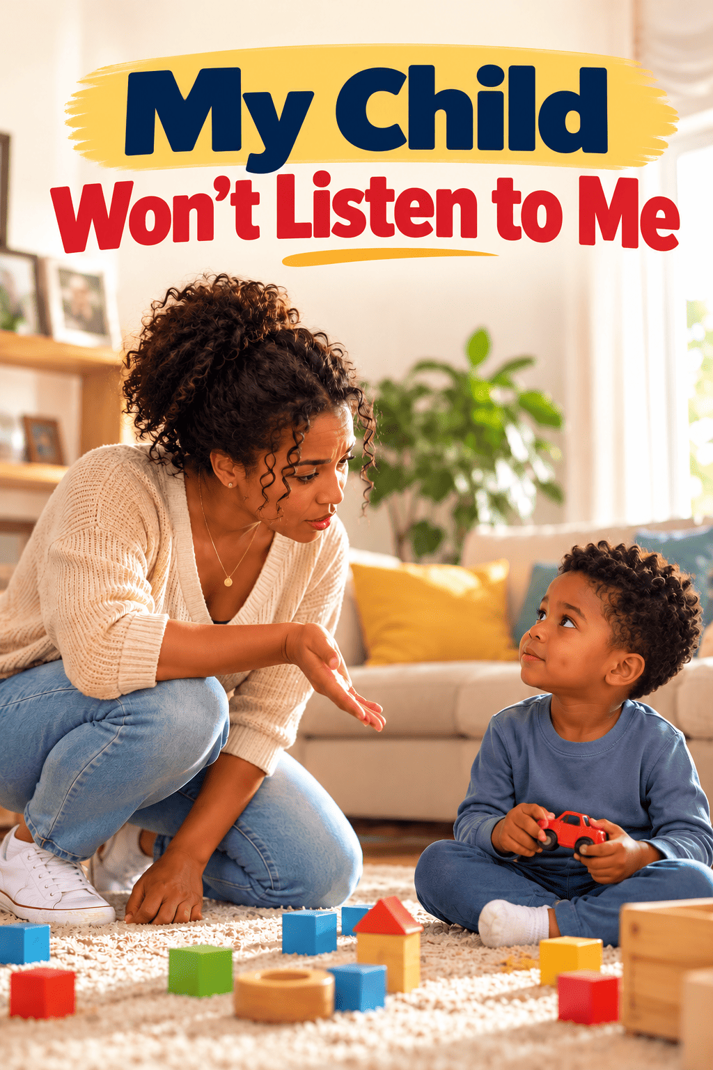 My Child Won't Listen to Me: A Practical Guide for Parents